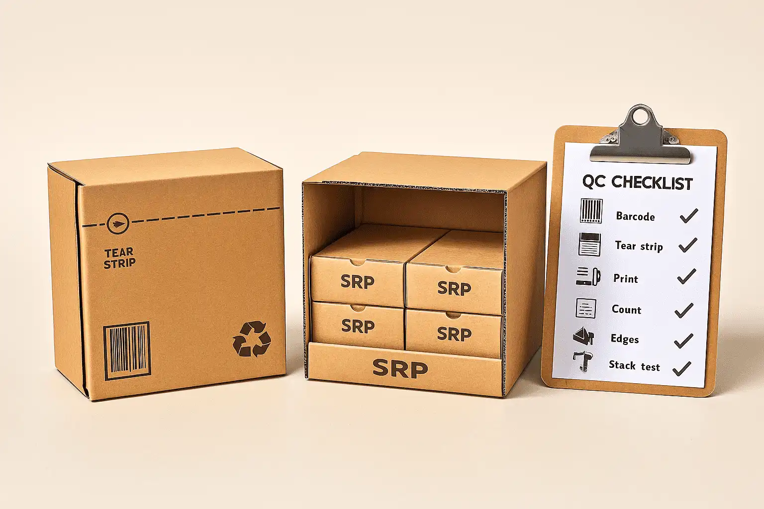 Quality Inspection Checklist for Retail‑Ready Packaging Shipments